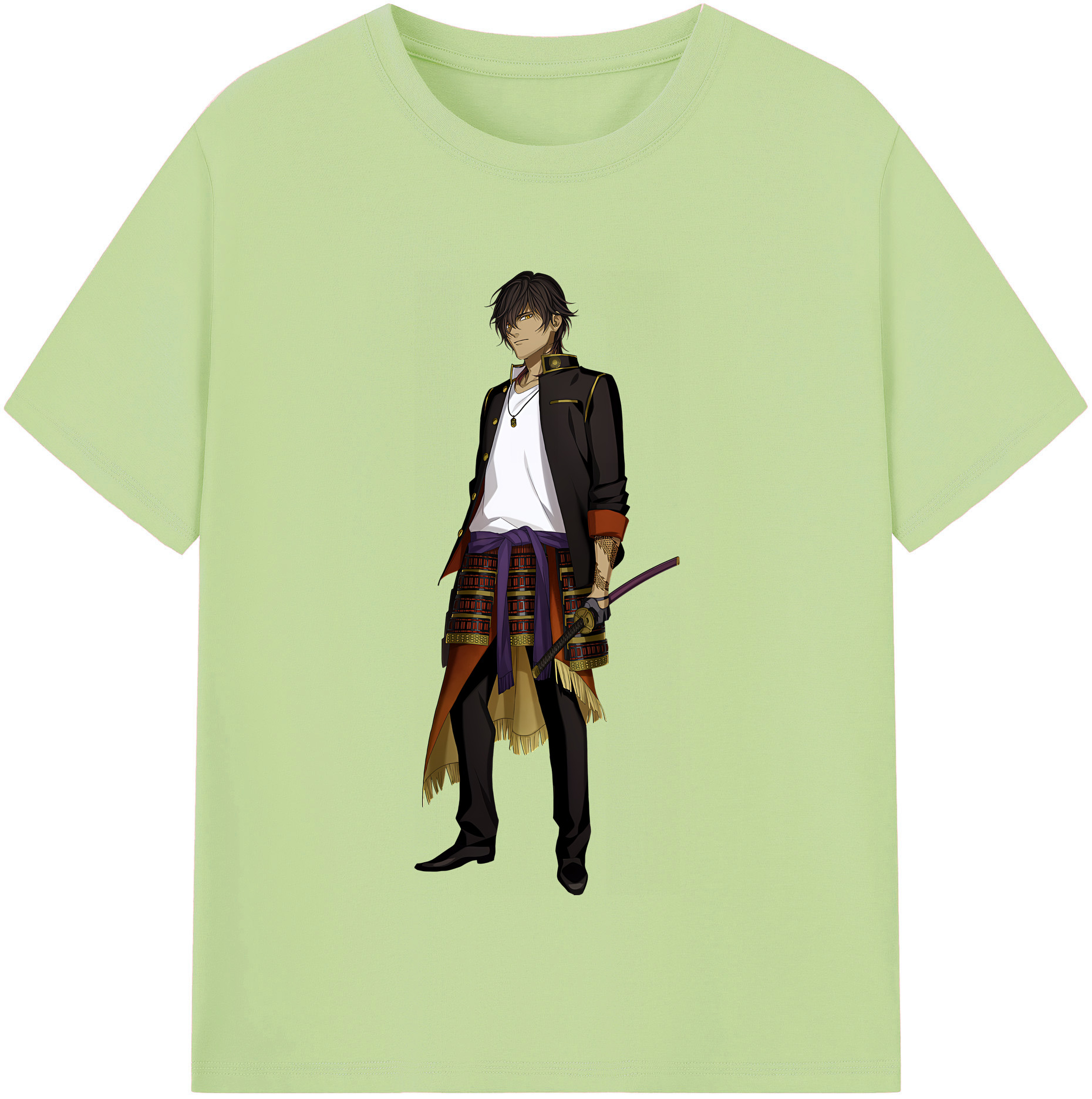 （画像用） 刀剣乱舞 Touken Ranbu 綿100％半袖Tシャツ（フロントプリント）